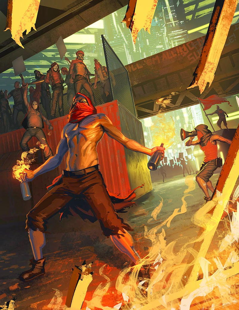 Illustration for article titled New cyberpunk miniature game Aetherium